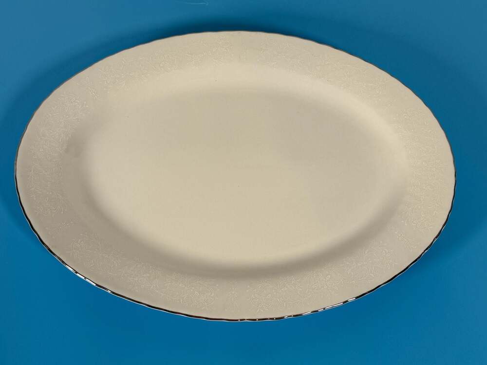 Gorham Bridal Bouquet Serving Platter 14”